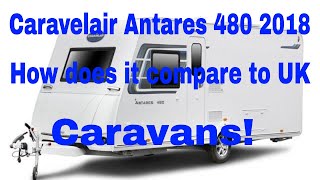 Caravelair Antares 480 Caravan 2018 Model reviewed [upl. by Ruhl]