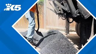 Local company makes asphalt for extreme heat conditions [upl. by Bartie709]