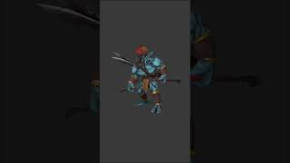 Warcraft  Berserker  fanart animation blender3d gaming worldofwarcraft conceptart [upl. by Yellac317]