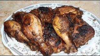 How to make grilled chicken in the oven [upl. by Ybba]