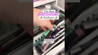 The 3 BEST Drugstore Eyeliners in 2022… PERIOD [upl. by Aiak]