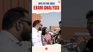 IBPS PO Exam Analysis Student Review ibpspo ibpspo2024 ibpspoanalysis ibpspoexamanalysis [upl. by Enirahtak]