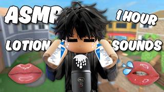 Roblox ASMR  ONE HOUR of Lotion Sounds for 100 TINGLES 🧴 [upl. by Uolymme]