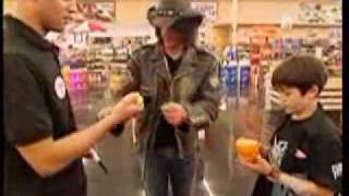 Craziest Magic Trick Ever  Criss Angel in a supermarket [upl. by Hinch]