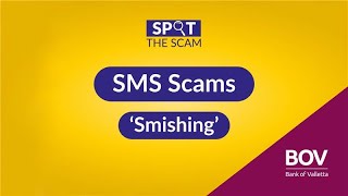 Spot the Scam  Identifying scam SMSs smishing [upl. by Notyep206]