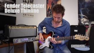 Fender Deluxe Telecaster Thinline 2016 [upl. by Dari761]