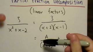 Partial Fractions 1 Linear Factors [upl. by Eatnoed]