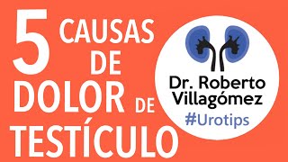 Dolor Testicular 5 Causas y Soluciones  Urotips [upl. by Tloh]