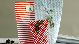 How to Wrap an OddlyShaped Gift  Martha Stewarts Gift Wrapping Hack [upl. by Enhpad908]