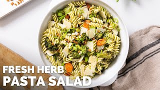 Fresh Herb Pasta Salad [upl. by Bar967]