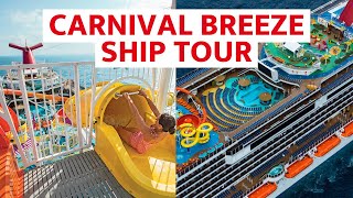 Complete Carnival Breeze Ship Tour  Discover The Carnival Cruise Line  CruiseRadioNet [upl. by Minier]