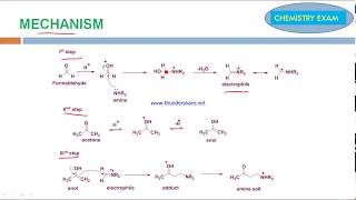 MANNICH REACTION  DEFINITION MECHANISM WITH EXAMPLES [upl. by Allesig]