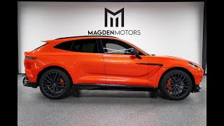 2023 Aston Martin DBX707 or Sale  Cosmos Orange Walkaround [upl. by Eram234]