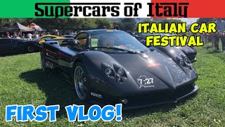 I went to a Italien car festival First Vlog [upl. by Anirpas]