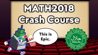 MATH2018 T3 Crash Course [upl. by Arikahs750]