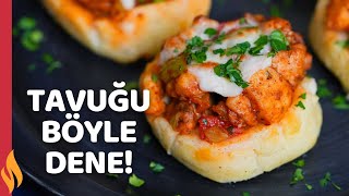 Püreli Tavuk Sote Tarifi 👌🏻😋 Airfryer’da Nefis İftar Yemeği 😍 [upl. by Annaitsirhc]