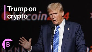 Trumps Journey From Crypto Skeptic To Bitcoin Cheerleader [upl. by Clarisa]