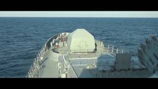 Highprecision missile Caliber launched from the Black Sea [upl. by Esylla794]