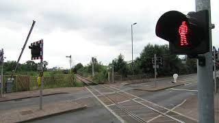 Lydney A48 Level Crossing 06072019 [upl. by Aeneg]