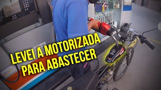 Como Abastecer a Bike Motorizada no Posto [upl. by Eiuqnom]