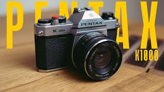 Pentax K1000 Filmkamera für Einsteiger [upl. by Ardnohsed]