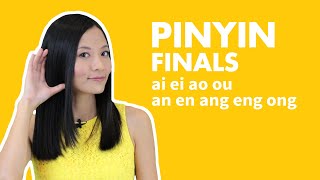 Learn Chinese Pinyin Compound Finals amp Nasal Finals  Mandarin Pinyin Pronunciation  Lesson 09 [upl. by Amar]