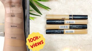 MAYBELLINE FIT ME CONCEALER  PART  1  LIGHT TO MEDIUM SKINTONE [upl. by Pepillo379]