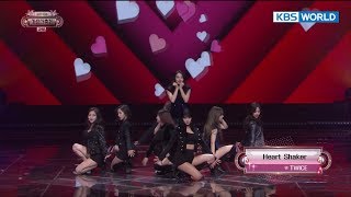 TWICE  Heart Shaker  트와이스 2017 KBS Song Festival  2017 KBS가요대축제20171229 [upl. by Nodmac]