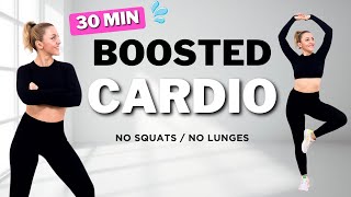 🔥30 MIN CARDIO HIIT WORKOUT🔥ALL STANDING🔥Full Body🔥No Equipment🔥No Repeats🔥 [upl. by Shum]