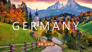 4K Drone Footage  Birds Eye View of Germany Europe  Relaxation Film with Calming Music [upl. by Aeel]