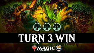 EASY Mono Green Infect Aggro Rot Priest Toxic Combo  Mythic Ranked Standard MTG Arena [upl. by Bela]