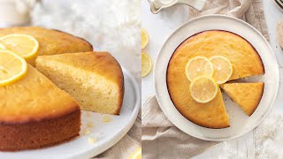 Lemon Syrup Cake Recipe [upl. by Anileve]