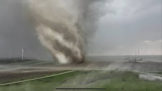 THREE MOST INSANE TORNADO CHASES BY DRONE [upl. by Krenek]