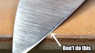 3 Stropping Tips Beginners Must Know Knife Sharpening [upl. by Kcod]