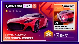 Unlocking My Aston Martin DBS Superleggera Asphalt Legends Unite [upl. by Kilk883]