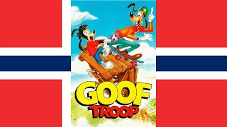 Goof Troop Theme Song norskNorwegian NTSC [upl. by Noseyt]