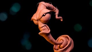 Earthworm Jim SculptureGeek Quickie [upl. by Ahsenev]