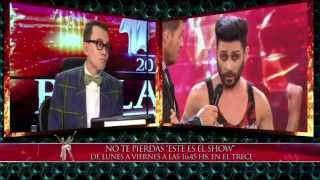 Showmatch 2014  ¡A LOS GRITOS Hernán Piquín se peleó con Marcelo Polino y la ligó Listorti [upl. by Lim]