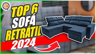 SOFÁ RETRÁTIL e RECLINÁVEL ➽ DESCUBRA os 5 MELHORES modelos de 2024 [upl. by Tiana]