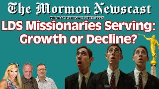 LDS Missionaries Serving  Growth or Decline The Mormon Newscast 010 [upl. by Ayoj978]