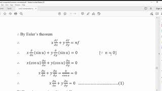 SYBSc Unit 2 Jocobians Composite Functions and Mean value theorem [upl. by Tana]