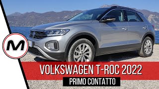 VOLKSWAGEN TROC 2022  Primo contatto col restyling del crossover [upl. by Jimmie490]