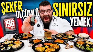 ŞEKER ÖLÇÜMLÜ SINIRSIZ YEMEK GÖMDÜM [upl. by Alil]