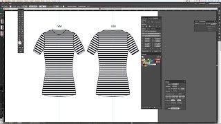 Illustrator  TShirt Tutorial Teil 2  German  Deutsch [upl. by Porush]