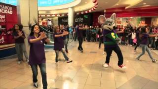 Chuck E Cheese baila en Plaza Norte [upl. by Aelram564]