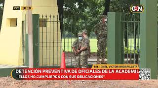 Detención preventiva de oficiales de la ACADEMIL [upl. by Merta675]