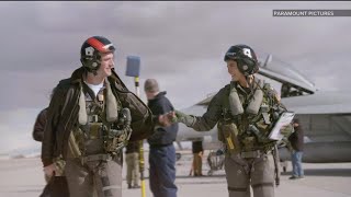 Top Gun Maverick cast and crew loved filming in San Diego [upl. by Akinyt]