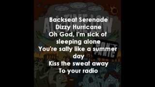 Backseat Serenade  All Time Low Lyrics [upl. by Morentz]