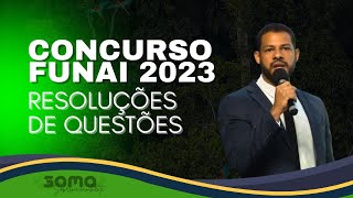 QUESTÕES COMENTADAS Concurso FUNAI 2023 Revisão e questões comentadas [upl. by Euqinamod]