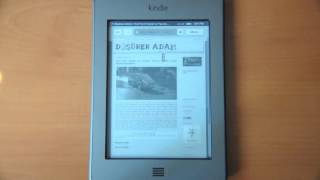 Kindle Touch kullanımı [upl. by Mehitable616]